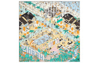 HERMES Silk Scarves Women's Green