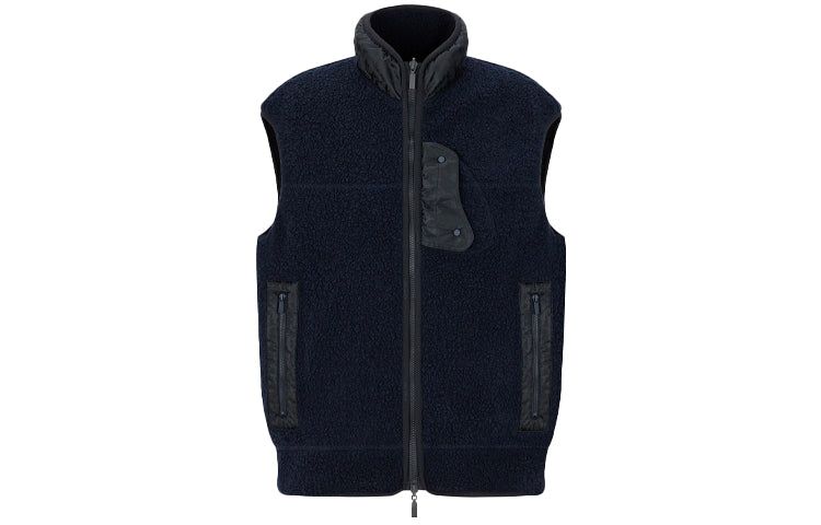 DIOR Quarterly New Products Vests Men Marine Blue
