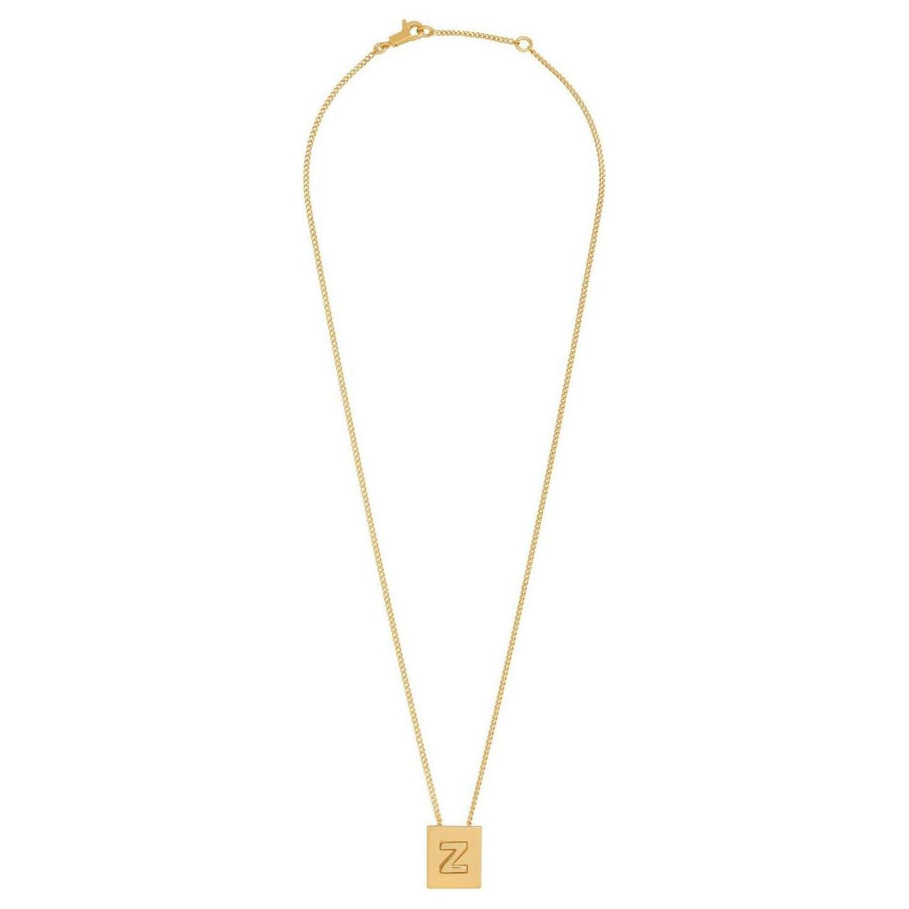 CELINE Brass Necklaces Unisex Gold