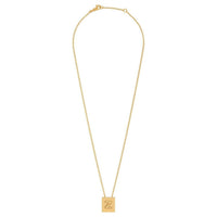 CELINE Brass Necklaces Unisex Gold