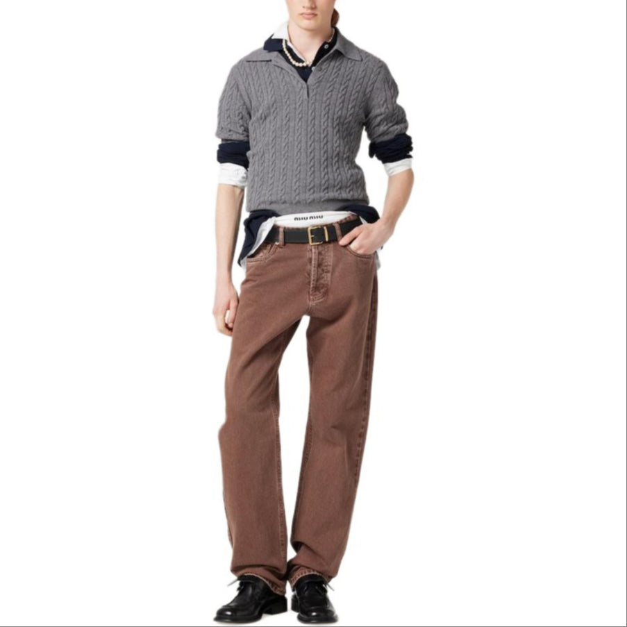 MIU MIU Straight leg Jeans