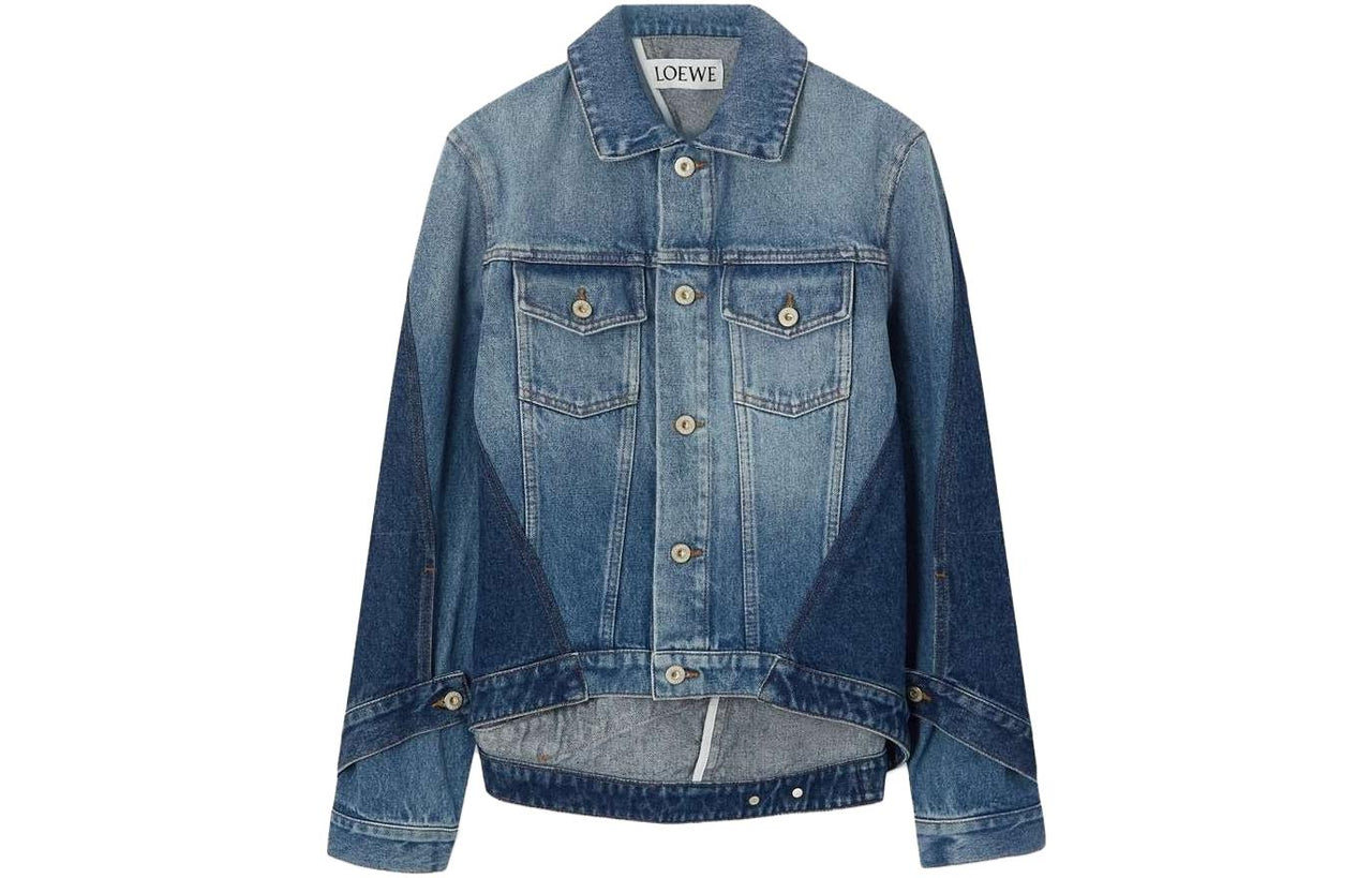 LOEWE Denim Jackets Women's Blue