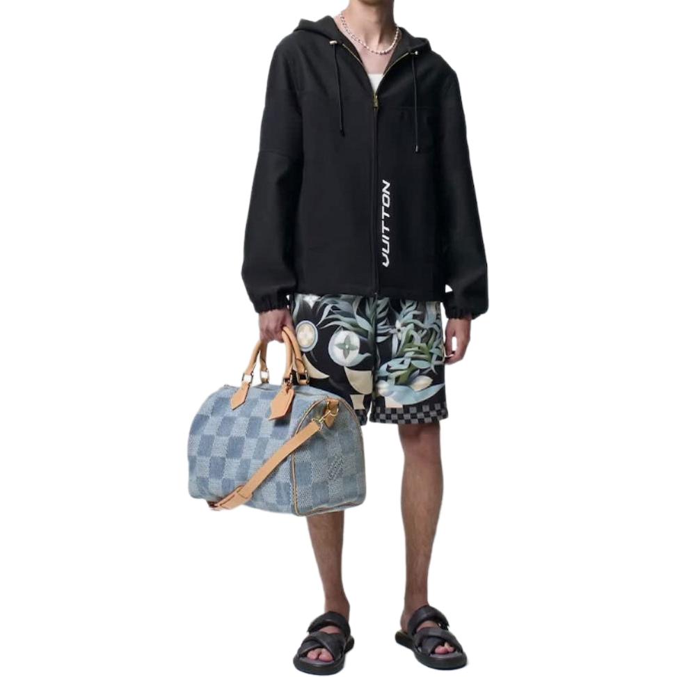 LOUIS VUITTON Technical Hooded Cotton Blouson