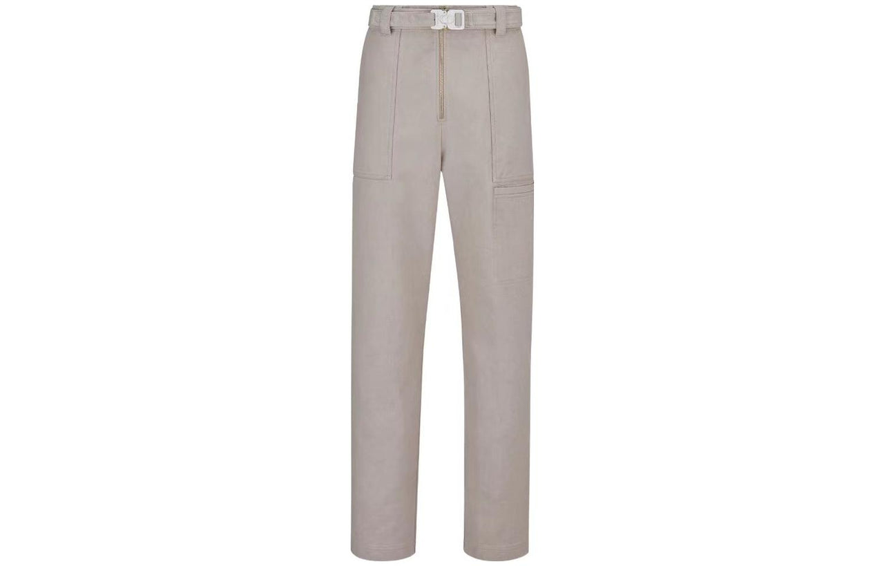 DIOR Casual Pants Men Gray