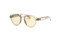 DIOR Acetate Aviator Sunglasses Women's Beige