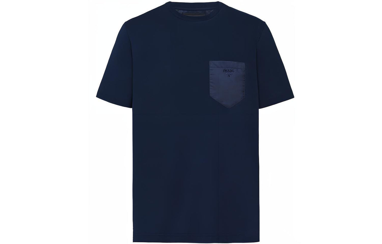 PRADA T-Shirts Men Dark Blue