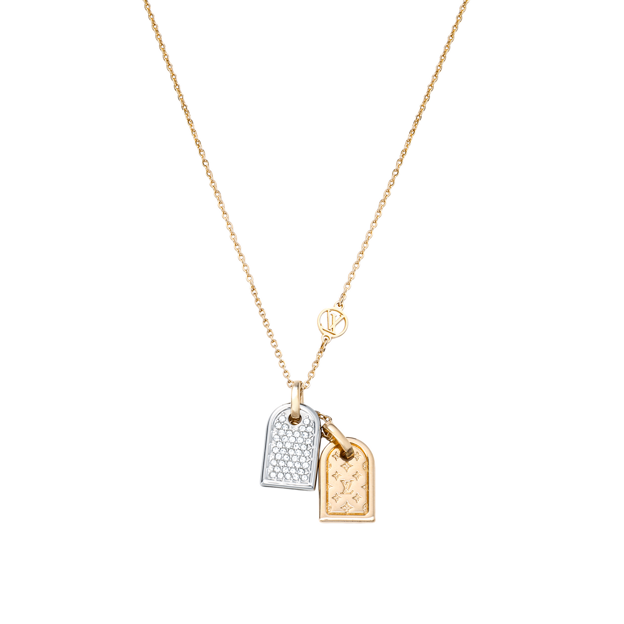LOUIS VUITTON Metal Necklaces Women's Rose Gold