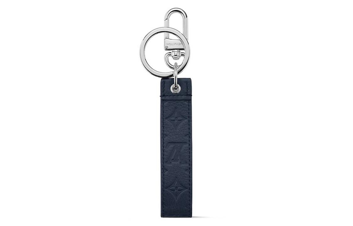 LOUIS VUITTON Lv Shadow Dragonne Key Holder And Bag Charm
