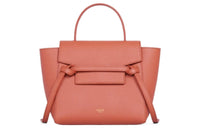 CELINE Grain Calfskin Catfish Bag, Handbag, Shoulder Bag, Crossbody Bag, Fanny Pack Extra Mini Women's Orange