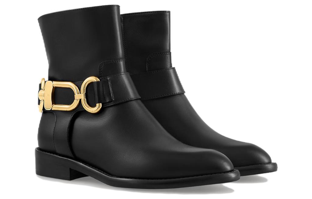 LOUIS VUITTON Westside Ankle Boots Women's Black