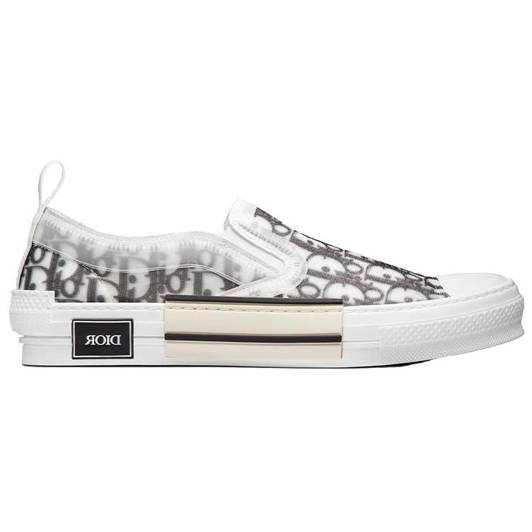 DIOR And Shawn B23 Slip On Logo Oblique
