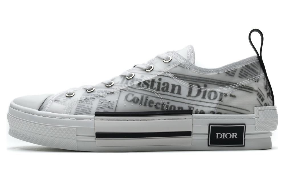 DIOR B23 Low Top Daniel Asham Newspaper