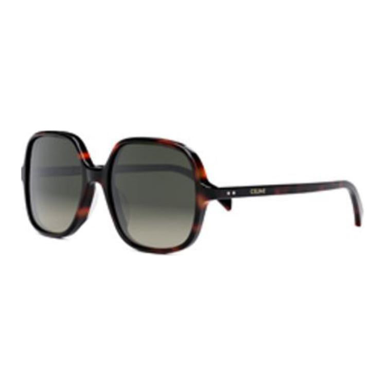 CELINE Square Sunglasses Women's Tortoiseshell