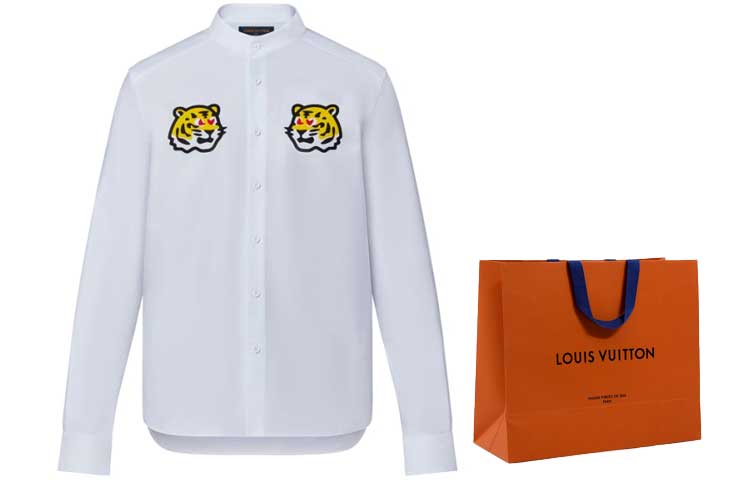 LOUIS VUITTON New Quarterly Products Of LV SS22 Shirt Men's White
