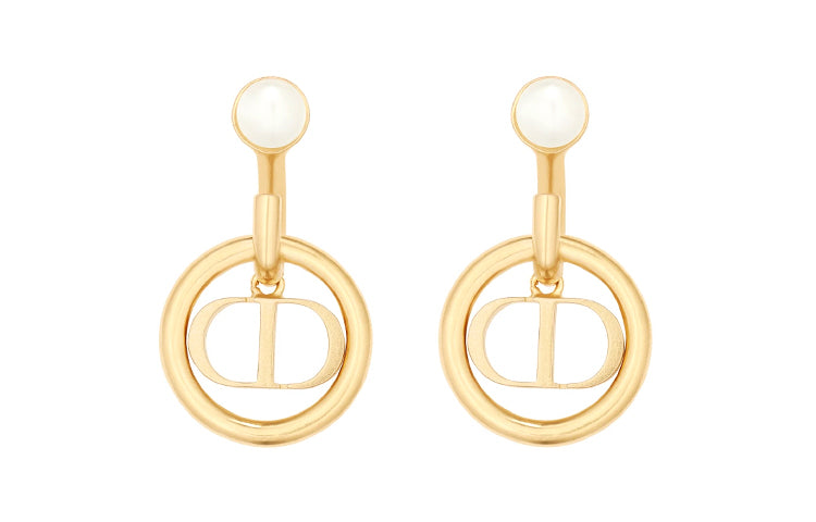 DIOR Earrings Women's Gold