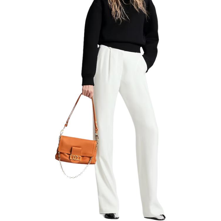 LOUIS VUITTON Casual Pants Women's White