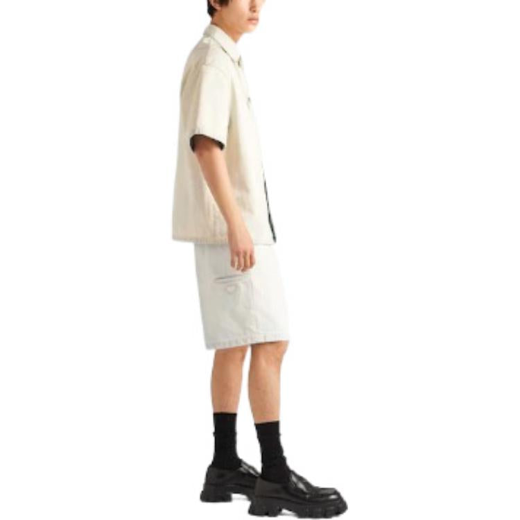 PRADA Denim Shorts Men White