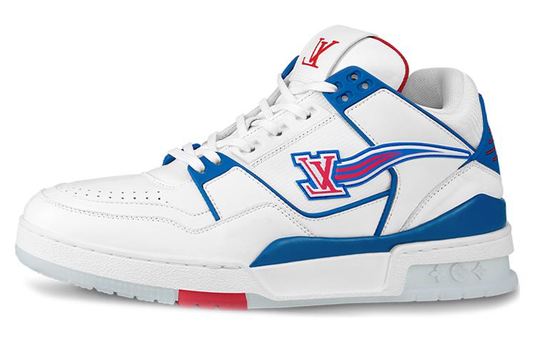 LOUIS VUITTON LV Trainer Red White Blue FW20