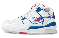 LOUIS VUITTON LV Trainer Red White Blue FW20