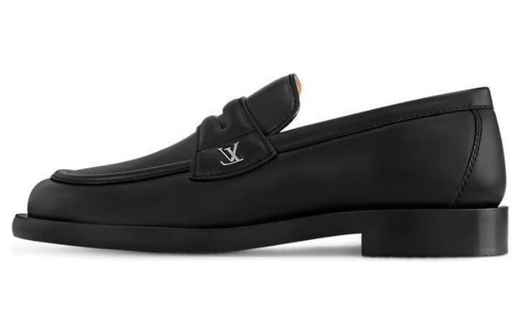 LOUIS VUITTON DANDY Loafers Men's Black