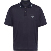 PRADA FW24 Polo Shirt Men's Blue