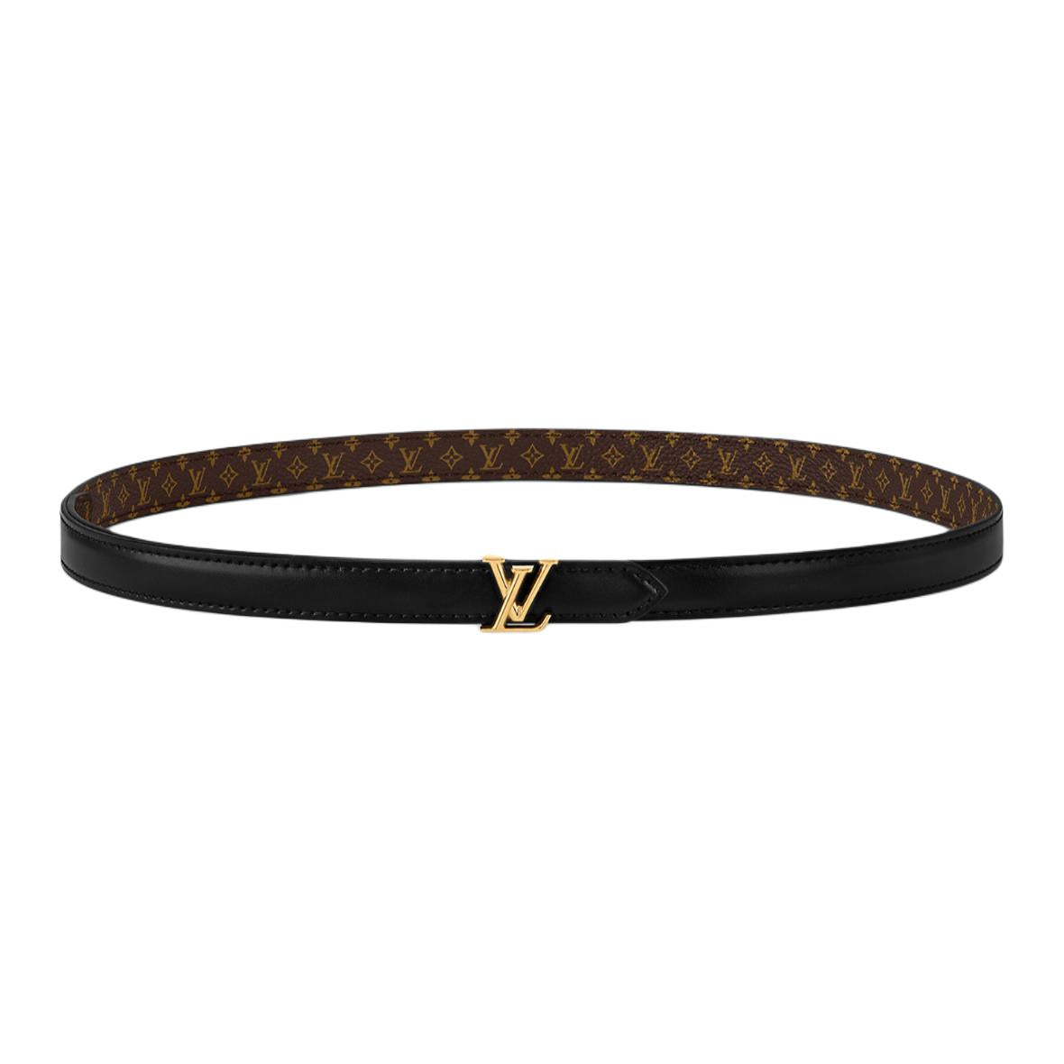 LOUIS VUITTON Lv Mini 15mm Reversible Belt
