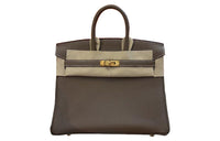 HERMES Birkin Togo Calfskin Birkin Bag Handbags Regular Women's 18 Etoupe Elephant Gray
