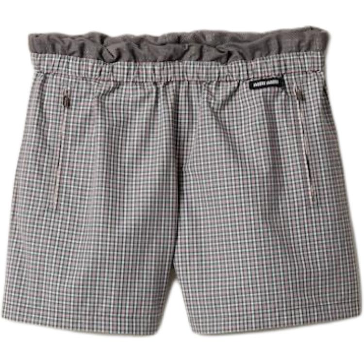 MIU MIU SS25 Casual Shorts Women's Dark Green