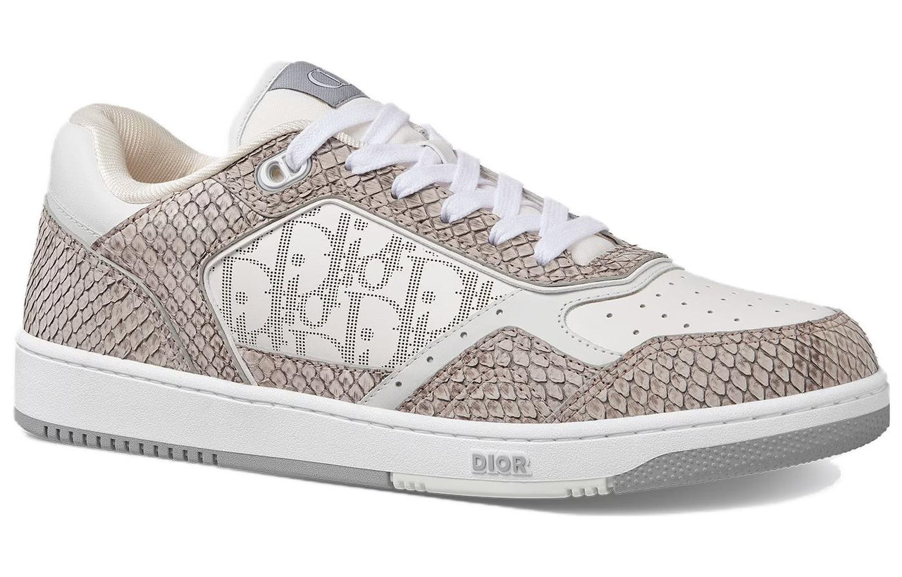 DIOR B23 Low Top Skateboard Shoes Men's Gray