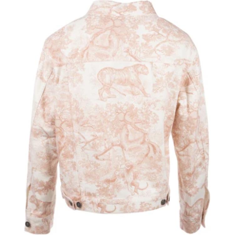 DIOR FW2020 Denim Jacket Women's Pink