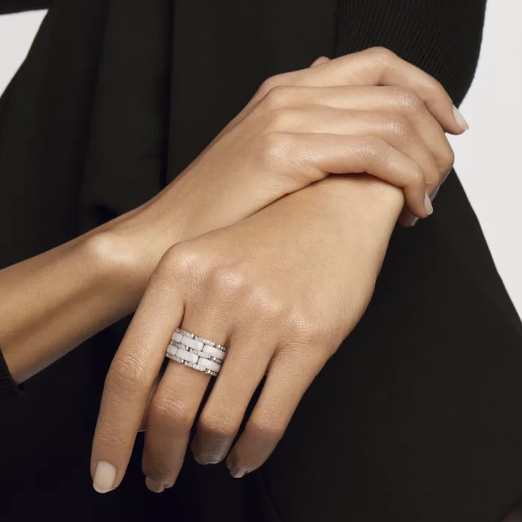 CHANEL 2010s 18kt White Gold Ultra Diamond Ring