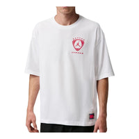 Jordan Brooklyn T-Shirt 'White University Blue' IO0010-100