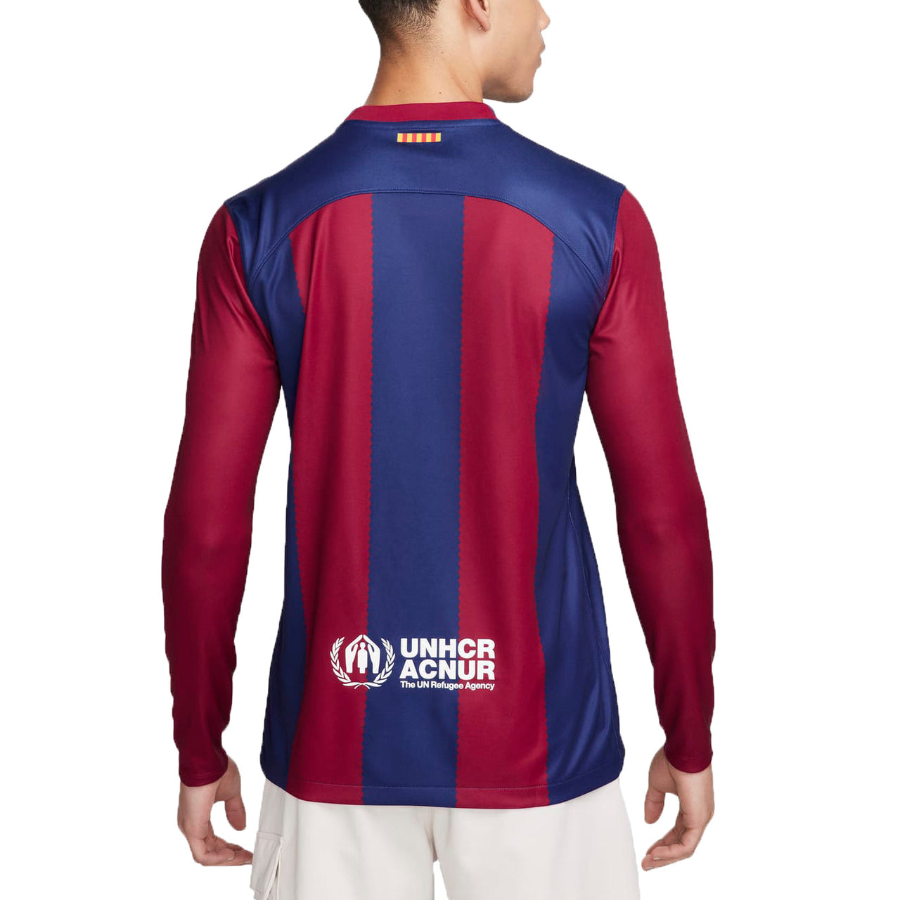 Nike Dri-FIT F.C. Barcelona 2023/24 Stadium Home Soccer T-shirt 'Royal Blue Red White' DX2636-456