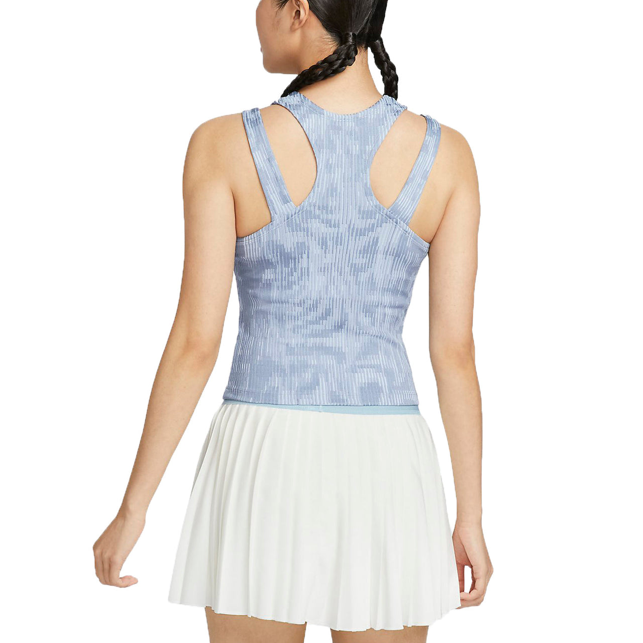 (WMNS) Nike Court Slam Dri-FIT Tennis Tank Top Asia Sizing 'Ashen Slate' FD5647-493