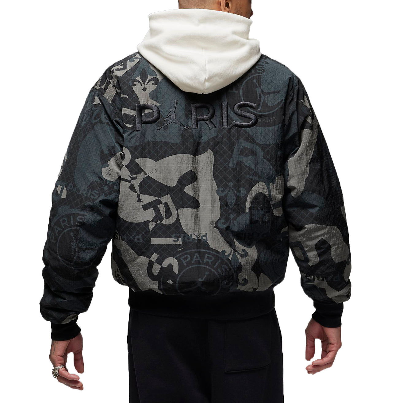 Nike x Paris Saint-Germain Jacket 'Black Multi' FN5320-010
