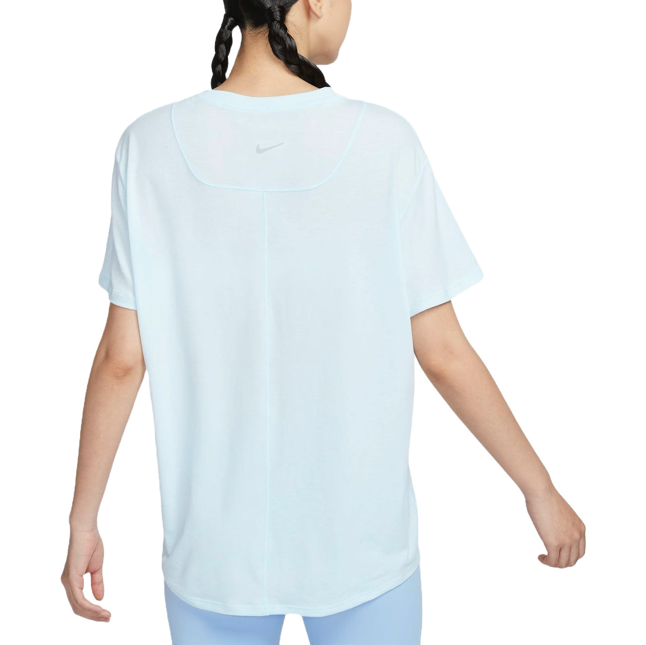 (WMNS) Nike One Relaxed Dri-FIT T-shirt Asia Sizing 'Ice Blue' FN2815-474