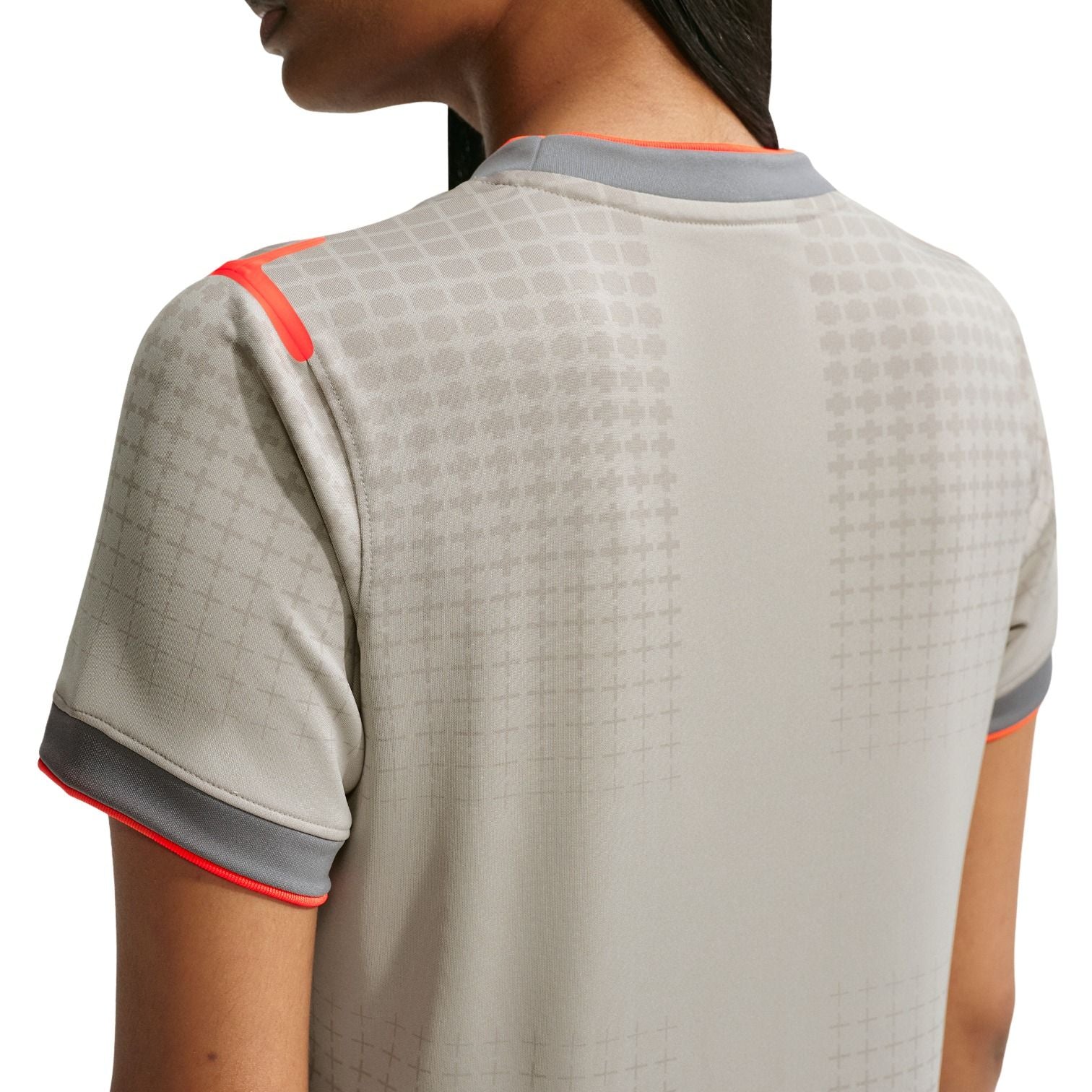 (WMNS) Nike x England x Palace Cryoshot T-Shirt 'Pewter Grey Bright Crimson' IB4703-052