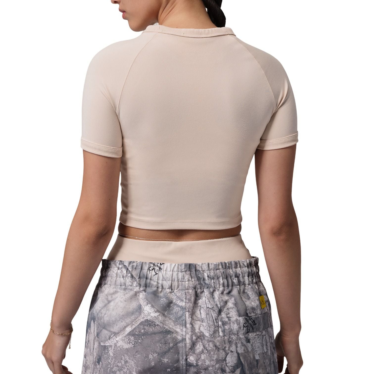 (WMNS) Jordan Brooklyn T-Shirt 'Pearl White Sail Desert Berry' IM7378-272