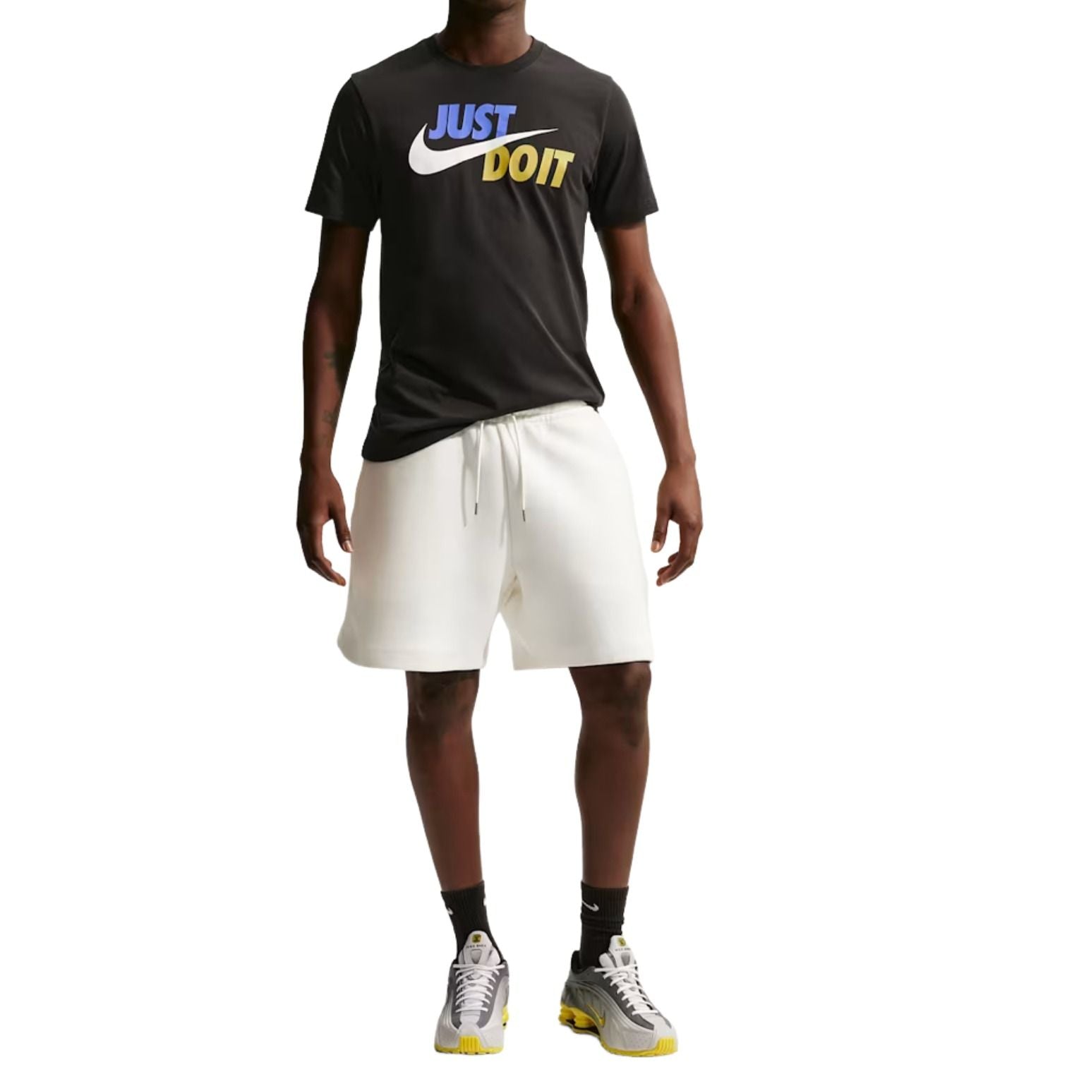 Nike Sportswear JDI T-Shirt 'Black Sapphire Sail Saffron Quartz' AR5006-014