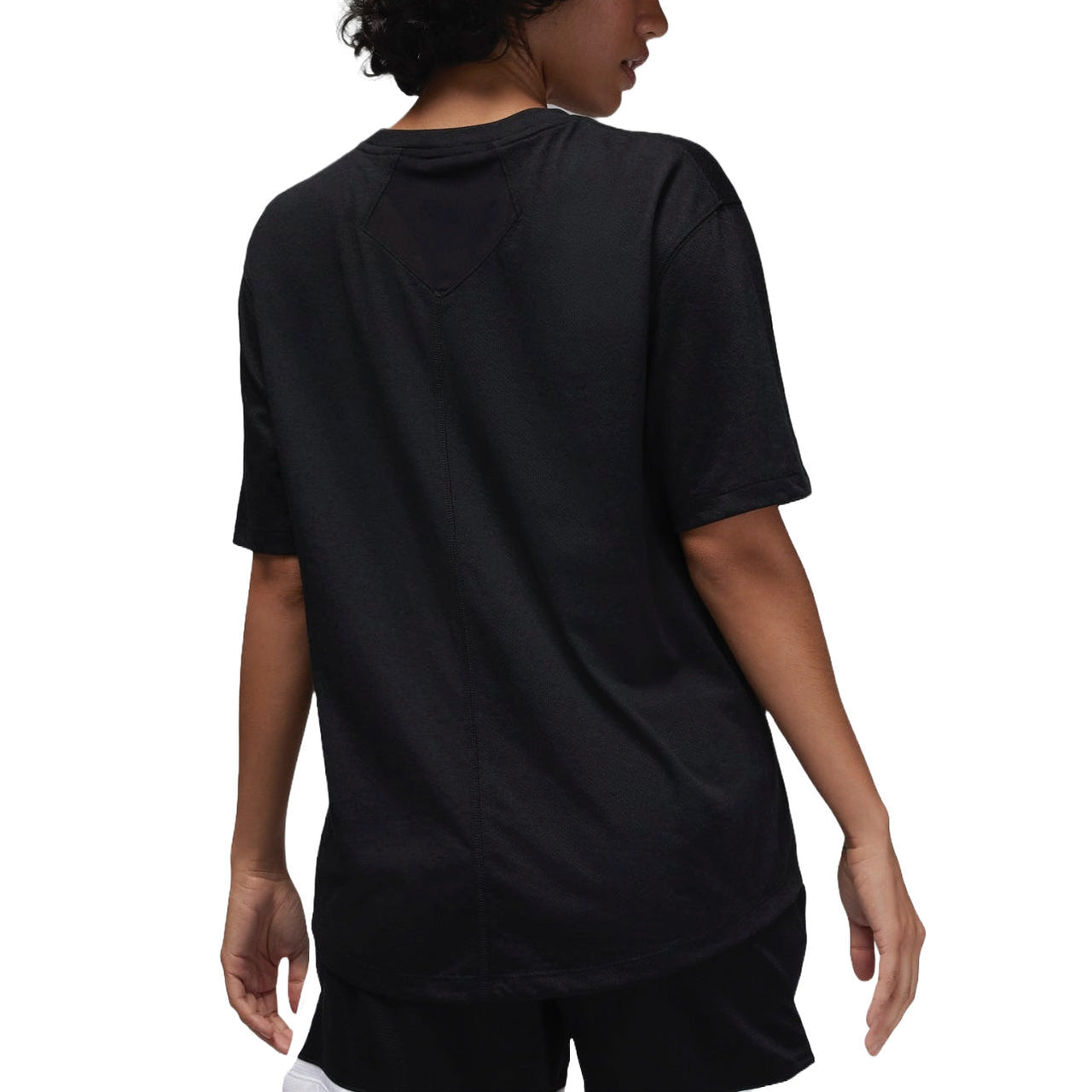 (WMNS) Air Jordan Sport Diamond Graphic T-shirt Asia Sizing 'Black' FN5117-010