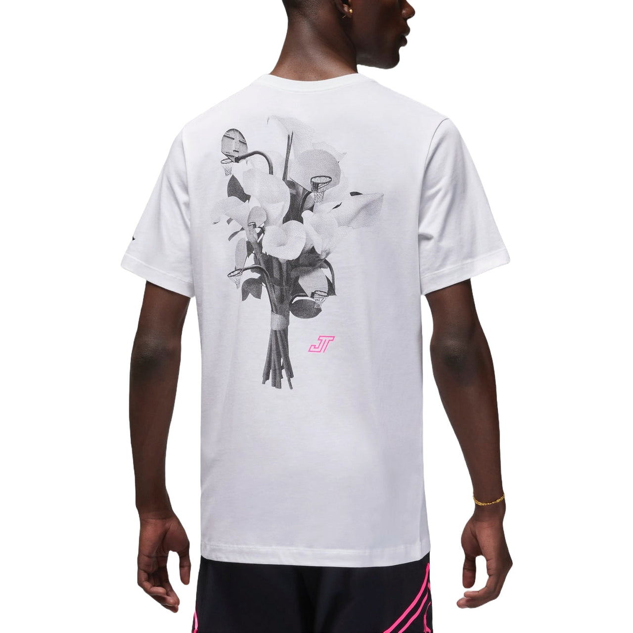 Air Jordan Tatum Graphic T-shirt Asia Sizing 'White' HF1180-100