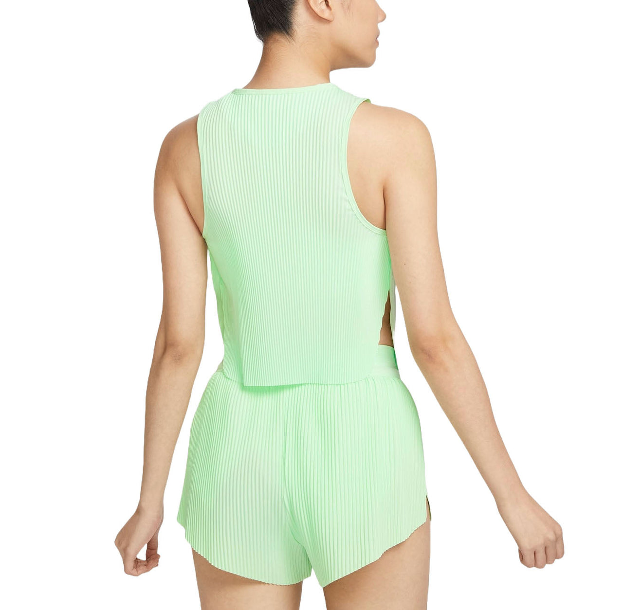 (WMNS) Nike AeroSwift Dri-FIT ADV Cropped Running Tank Asia Sizing 'Vapor Green' FN2714-376