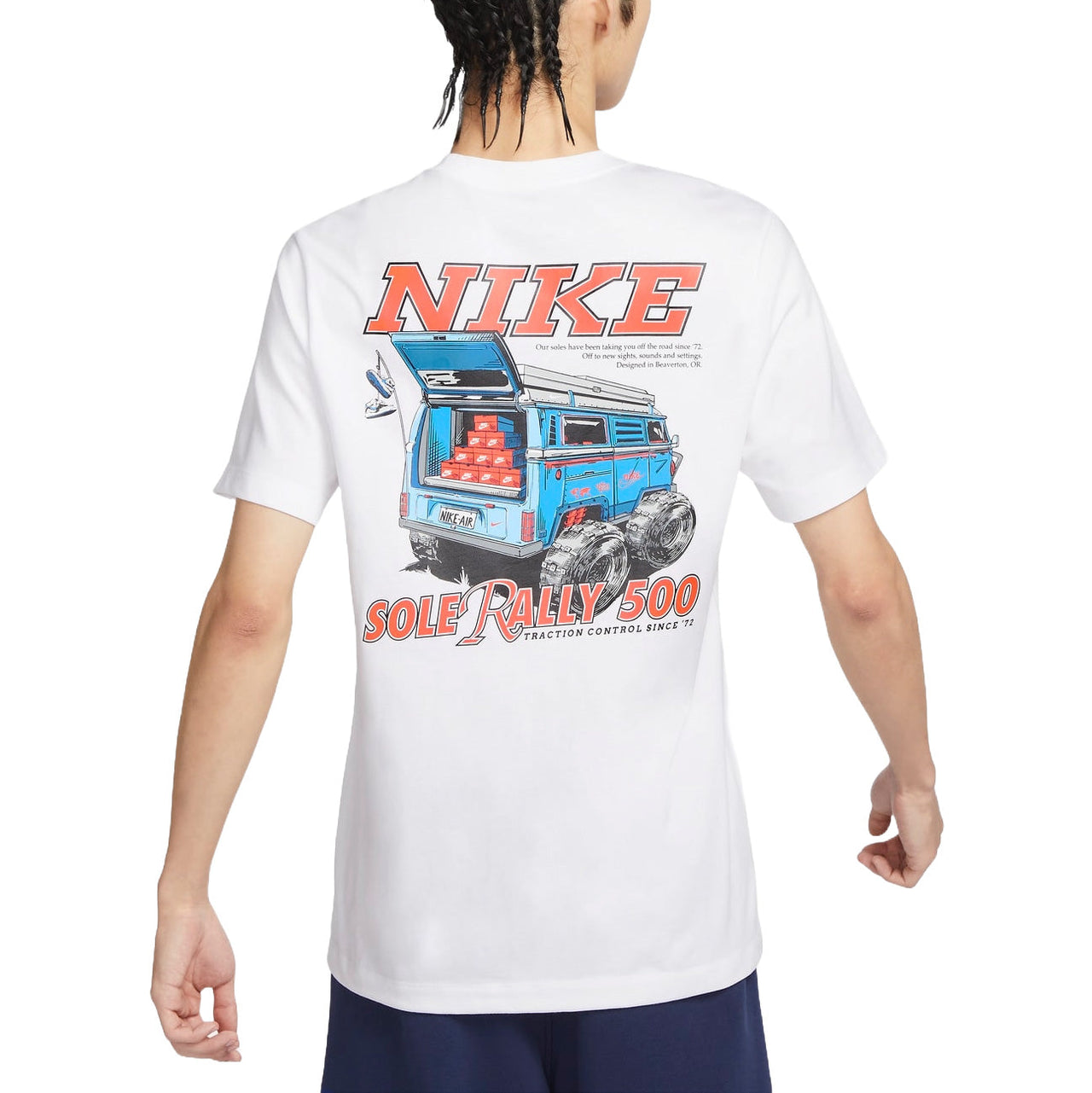 Nike Sportswear Graphic T-Shirt Asia Sizing 'White' FQ3765-100