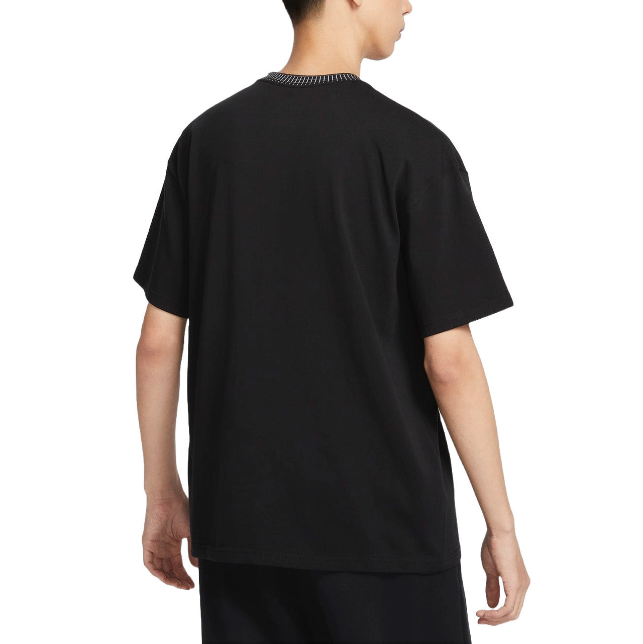 Nike Sportswear Swoosh Graphic T-Shirt Asia Sizing 'Black' FV3759-010