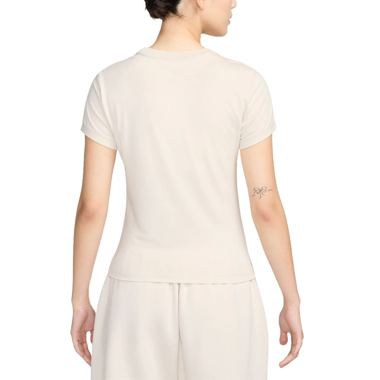 (WMNS) Nike Sportswear Chill Knit T-Shirt Asia Sizing 'Light Brown' FV5509-104