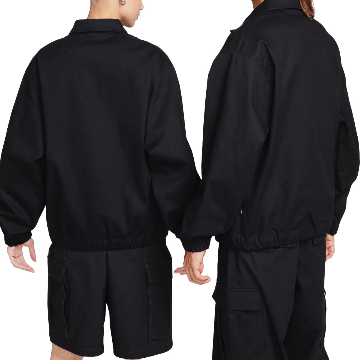 Nike SB Woven Twill Premium Skate Jacket 'Black' FQ0406-010