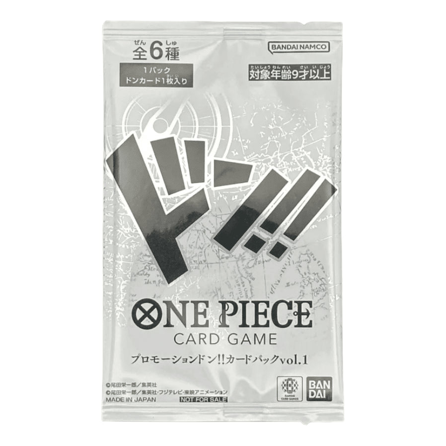 One Piece Card JP Promotional Card Pack 'Promotional Card DON!! Card Pack Vol.1' OPC-TCG-PR-DCP-V1-832006