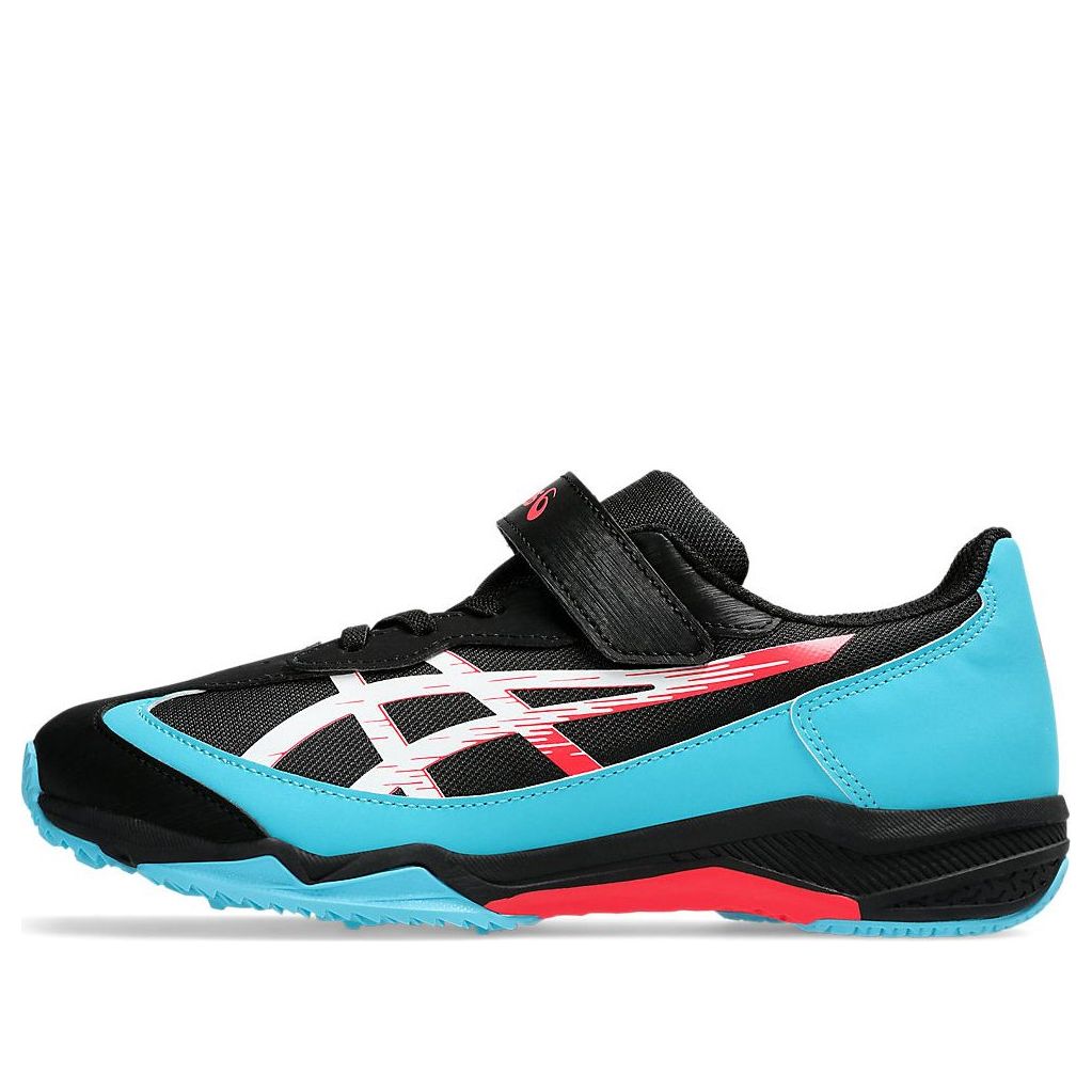 (GS) ASICS Lazerbeam SJ-MG 'Black Blue Neon Red' 1154A183-002
