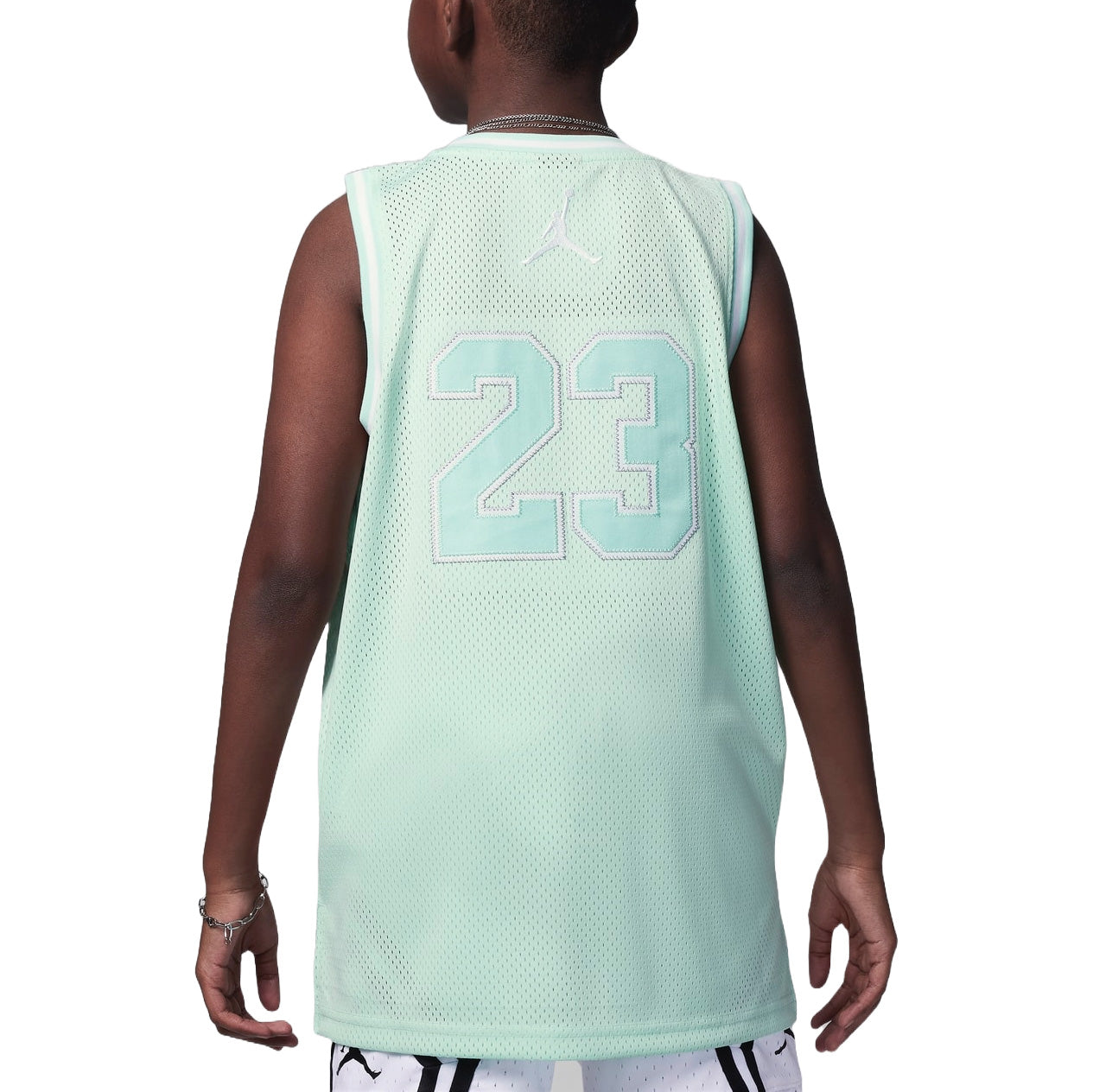 (GS) Air Jordan 23 Graphic Basketball Jersey 'Mint Green' DX8461-312