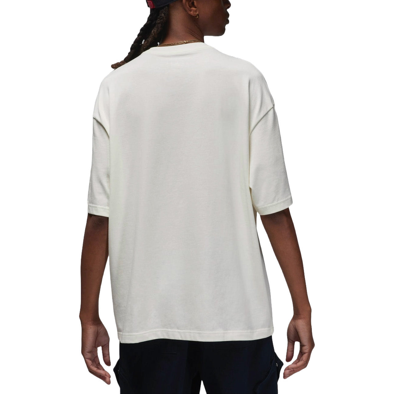 Air Jordan Flight Essentials Oversized T-shirt Asia Sizing 'Summit White' DZ7314-133